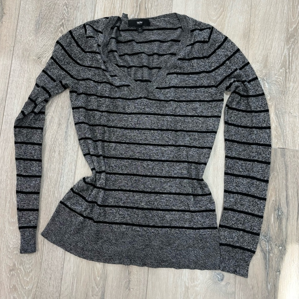 Y2K Mossimo Striped Sweater